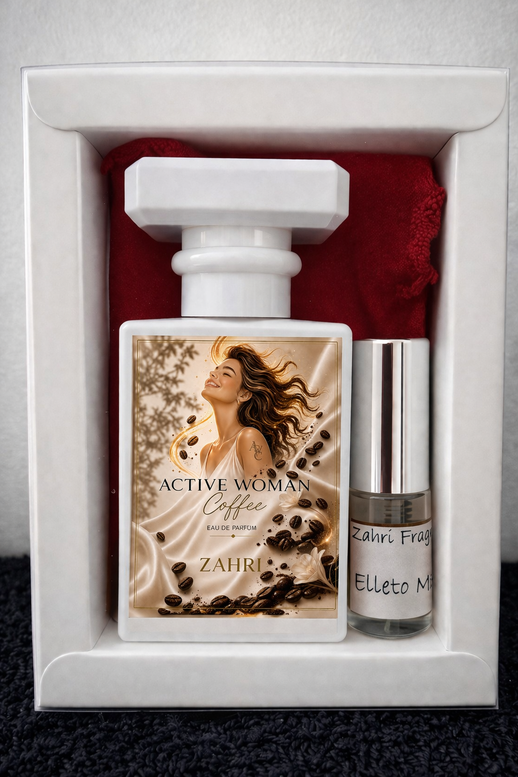 Active Woman Coffee — Coffee · Satin · Gold