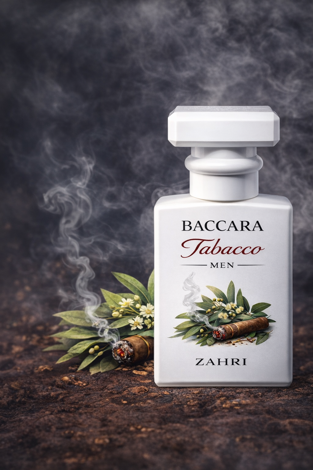 Baccara Tabacco MEN — Tobacco · Laurel · Smoke
