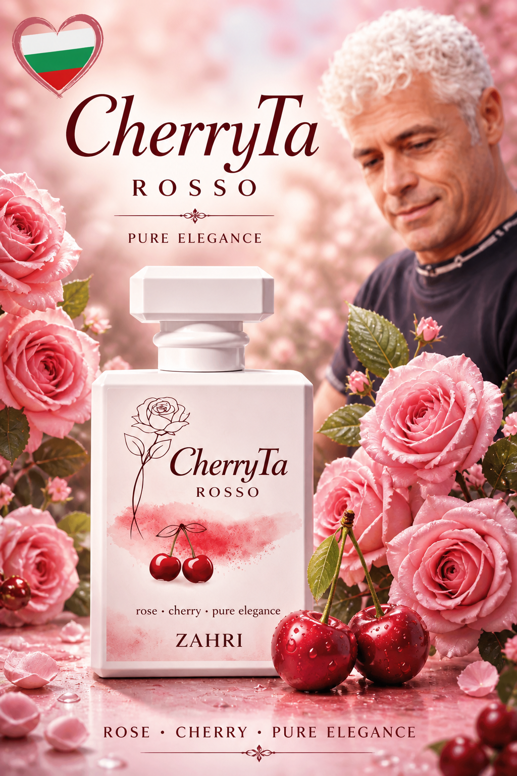 CherryTa Rosso — Rose · Cherry · Pure Elegance