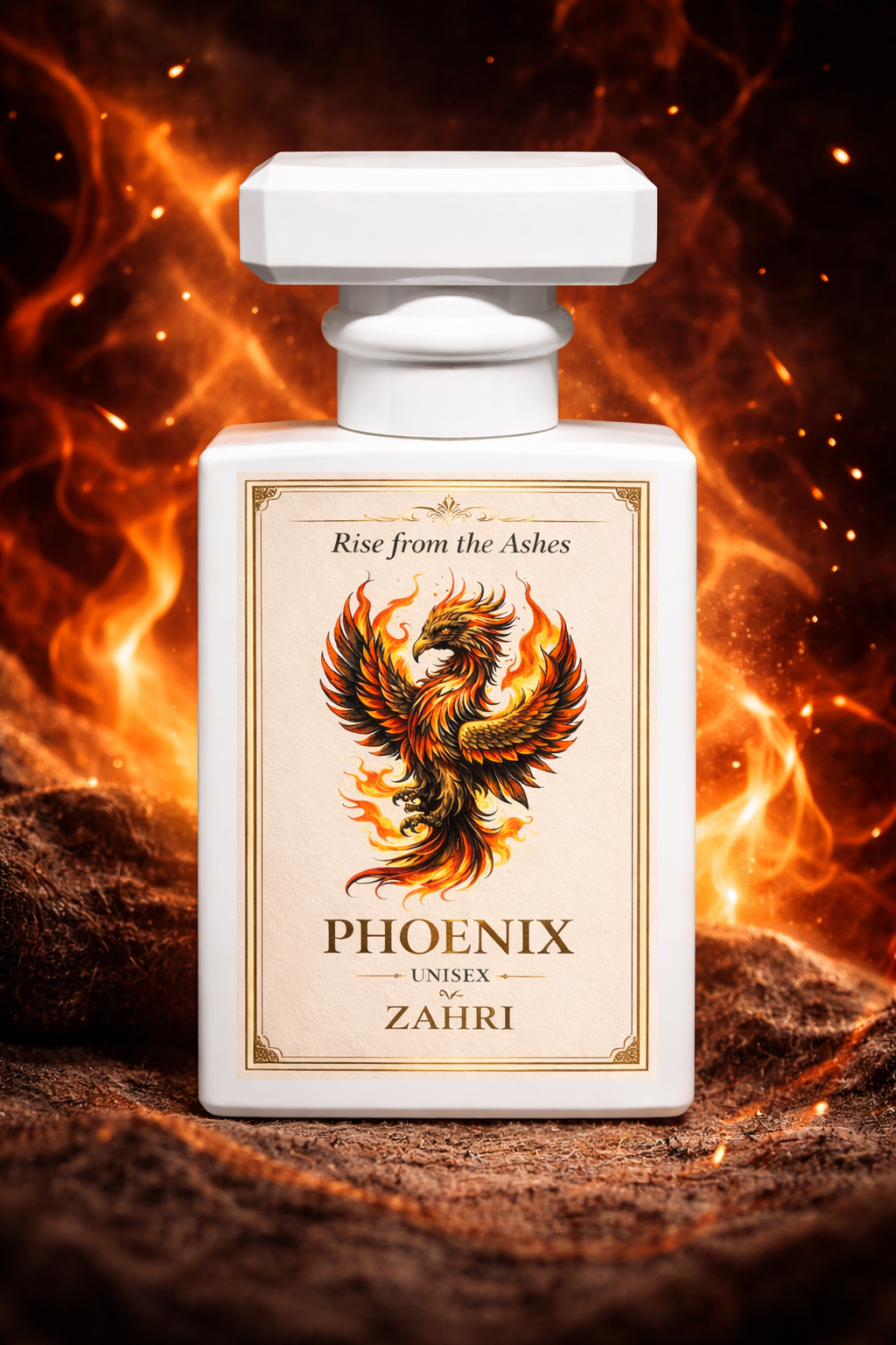 Phoenix — Fire · Ashes · Amber